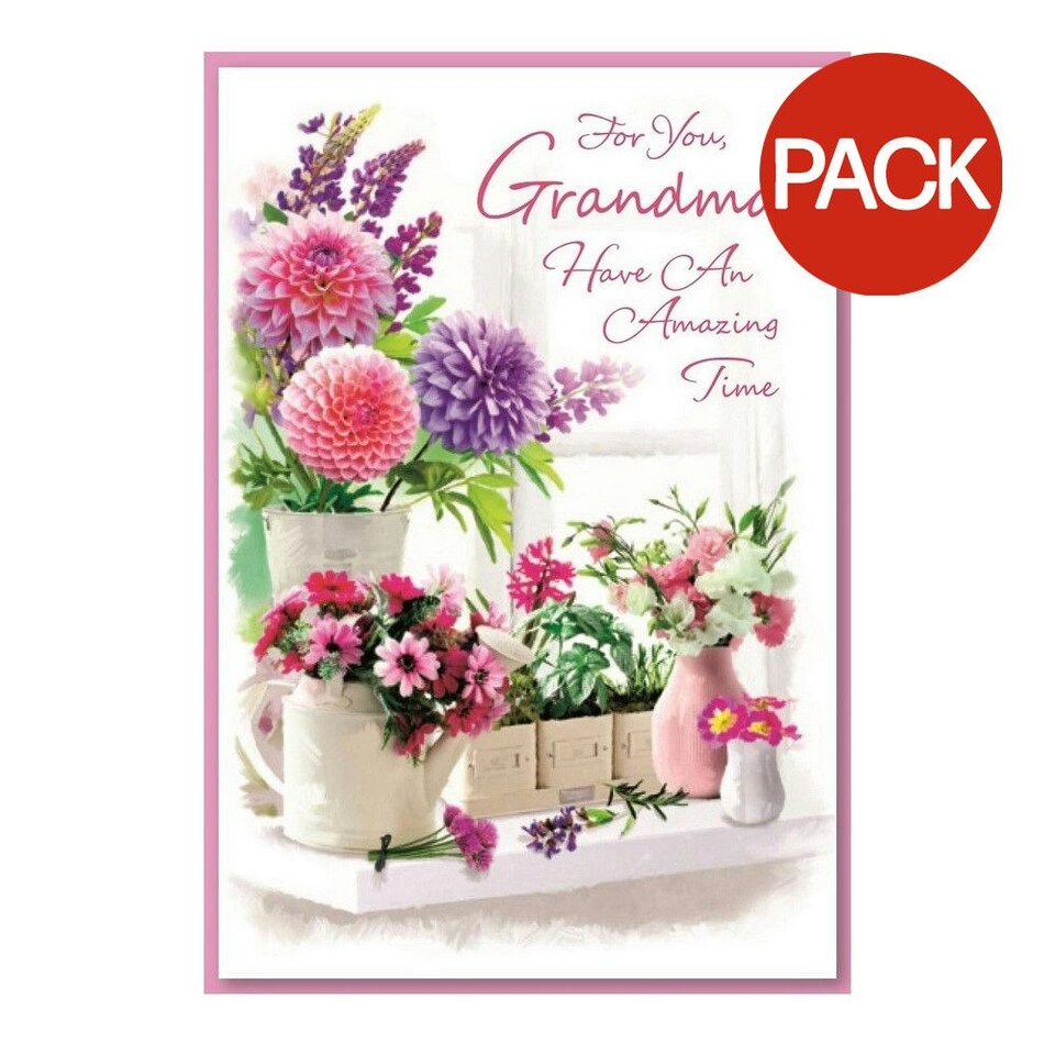 Simon Elvin For You Greetings Card (Pack of 6) - Multicoloured - One Size