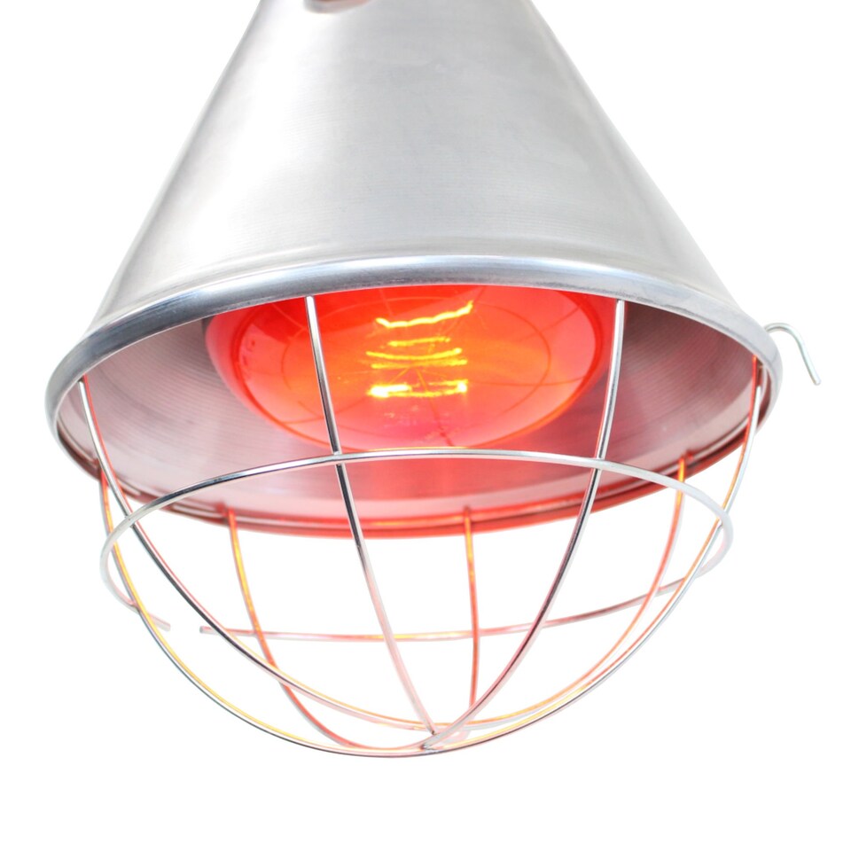 image 1 of Poultry Heat Incubator Lamp 175W with Red Bulb For Chicks Puppies