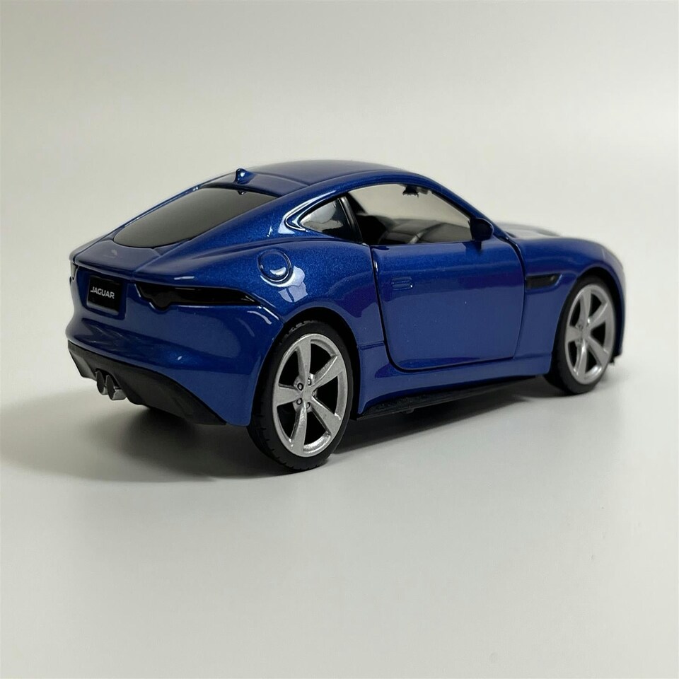 image 1 of Jaguar F Type Blue LHD 1:36 Scale Pull & Go Tayumo 36100031