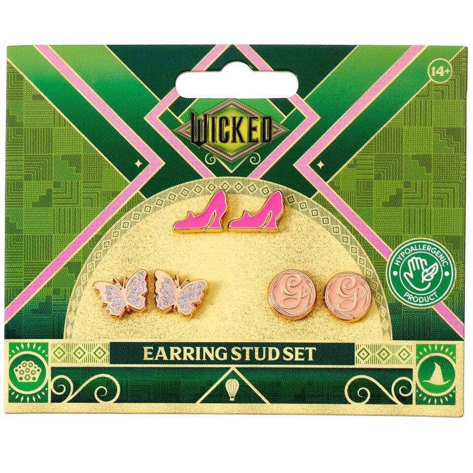 image 1 of Wicked Glinda Stud Earring Set