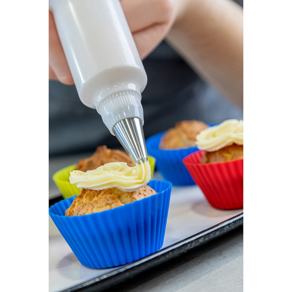 image 1 of KitchenCraft Icing Syringe Plastic 6 Nozzle