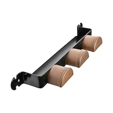 Stubbs Shelfie Retro Bridle Rack - Black/Brown - One Size