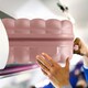 image 4 of Flight Knight Bubble Suitcase - Ryanair easyJet Jet2 Approved - 8 Wheel Carry Cabin Hardcase 55x35x20cm Pink | Rose Gold | Cabin Bag