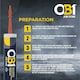 image 5 of OB1 Terracotta Multi-Surface Construction Sealant & Adhesive Silicone Pack of 2