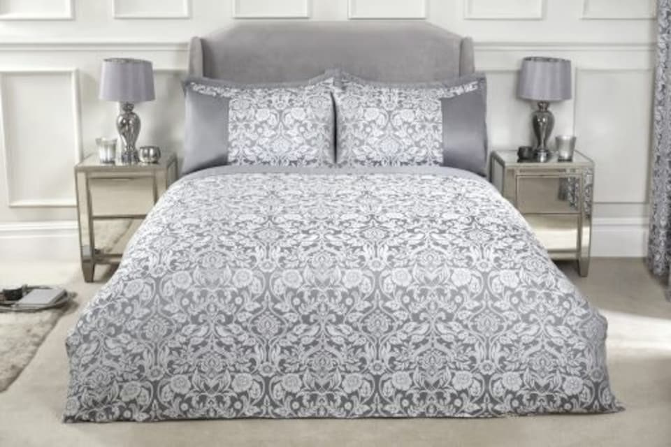 image 1 of Harrow Duvet Double Bed Silver
