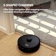 image 7 of Ewbank EWVC04604 RV1AUTO Robot Vacuum Cleaner & Mop, 5000Pa Suction, Auto-Empty Dock, LiDAR Navigation, Wi-Fi App & Voice Control, 150 Min Runtime