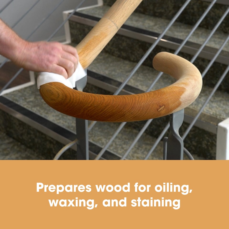 image 1 of Furniture Clinic Wood Cleaner (250ml) | Restore & Clean Wooden Floors, Furniture, Blinds, Doors, Decking and Many other Wood Surfaces - Easily Remove Wax & Polish Build up, Grease and Grime