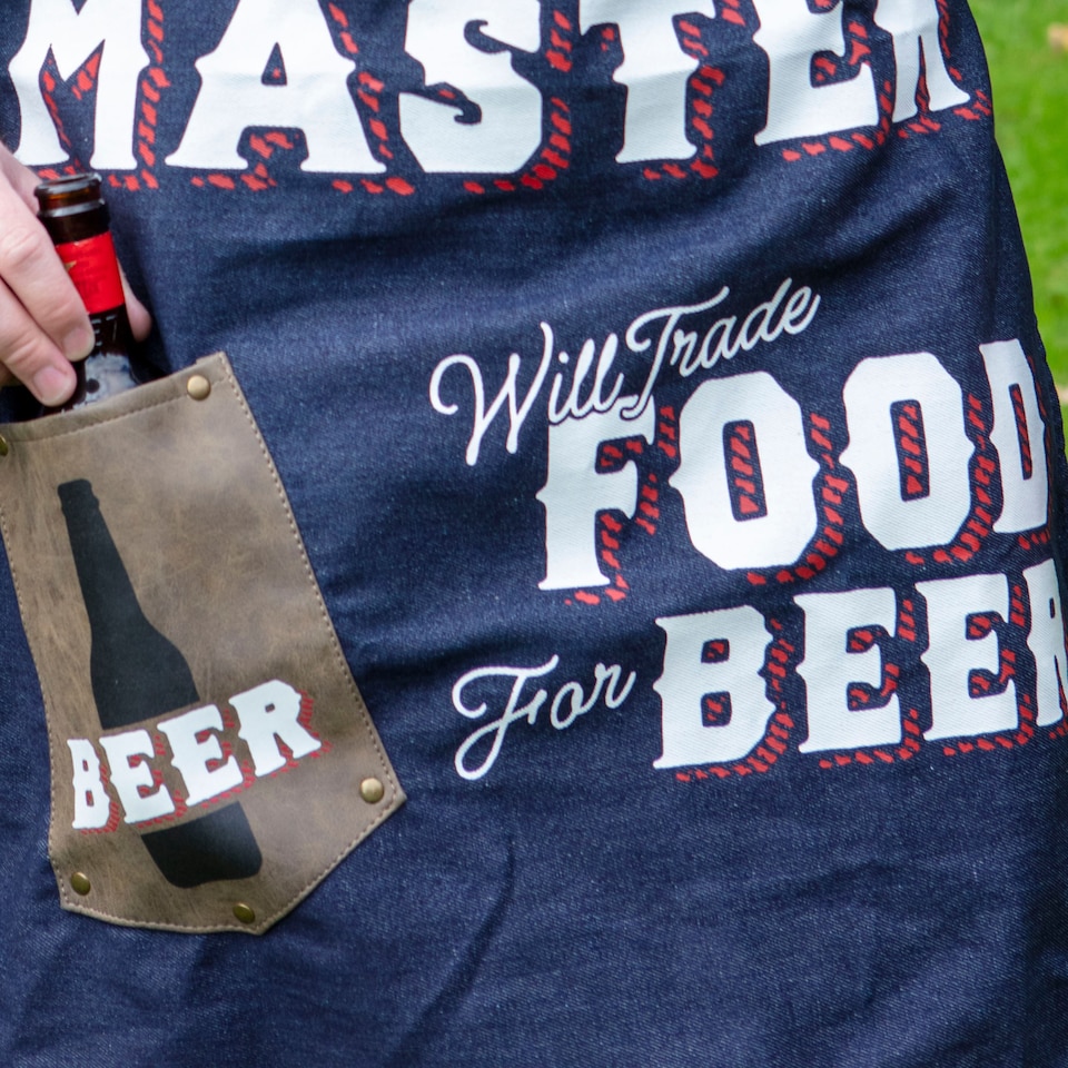 image 1 of Grill Master BBQ Cooking Apron For Men - Father's Day Gift | Multi