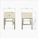 image 8 of Frank Olsen Lyra Lamp/side table White | Alabaster white