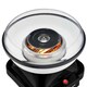 image 5 of Cooks Professional Retro Candy Floss Maker Machine with Sticks & Splash Guard | Black | Black