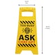 image 5 of Desk Warning Sign - Too Busy Ask Chat GPT