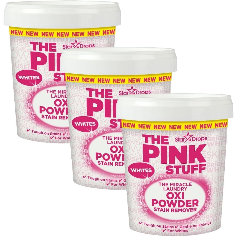image 1 of Stardrops The Pink Stuff Stain Remover Powder For Whites (Multipacks)