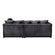 image 3 of Rivoli L Shape Corner Sofa in Jumbo Cord - Left Hand Facing Chaise Black