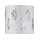 image 2 of Fern - White Cut Out 15.5cm Table Lamp Shade White | Silver
