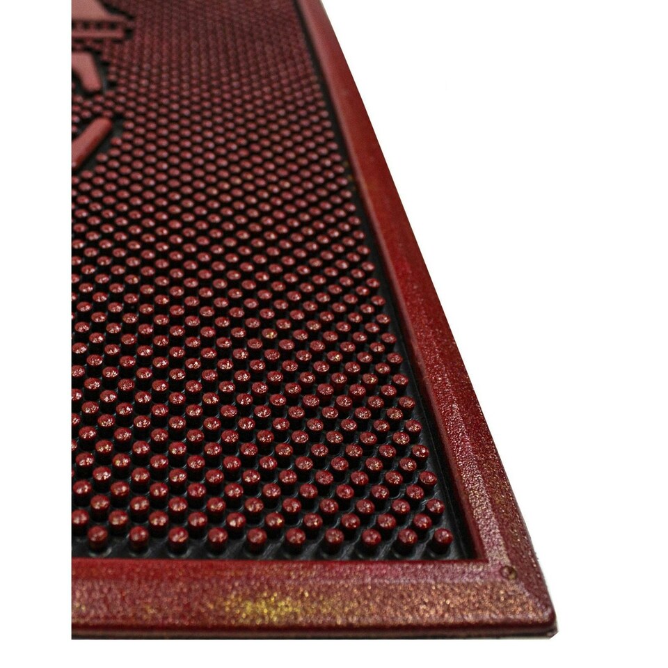 image 1 of Stranger Things Enter The Upside Down Door Mat - Metallic Red - One Size
