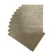 image 1 of Pack of 10 A4 Light Gold Glitter Eva Foam Sheets | Gold | Light Gold | A4