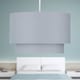image 5 of Dark Grey 2 Tier Ceiling Light Shade | Grey | Medium | 1