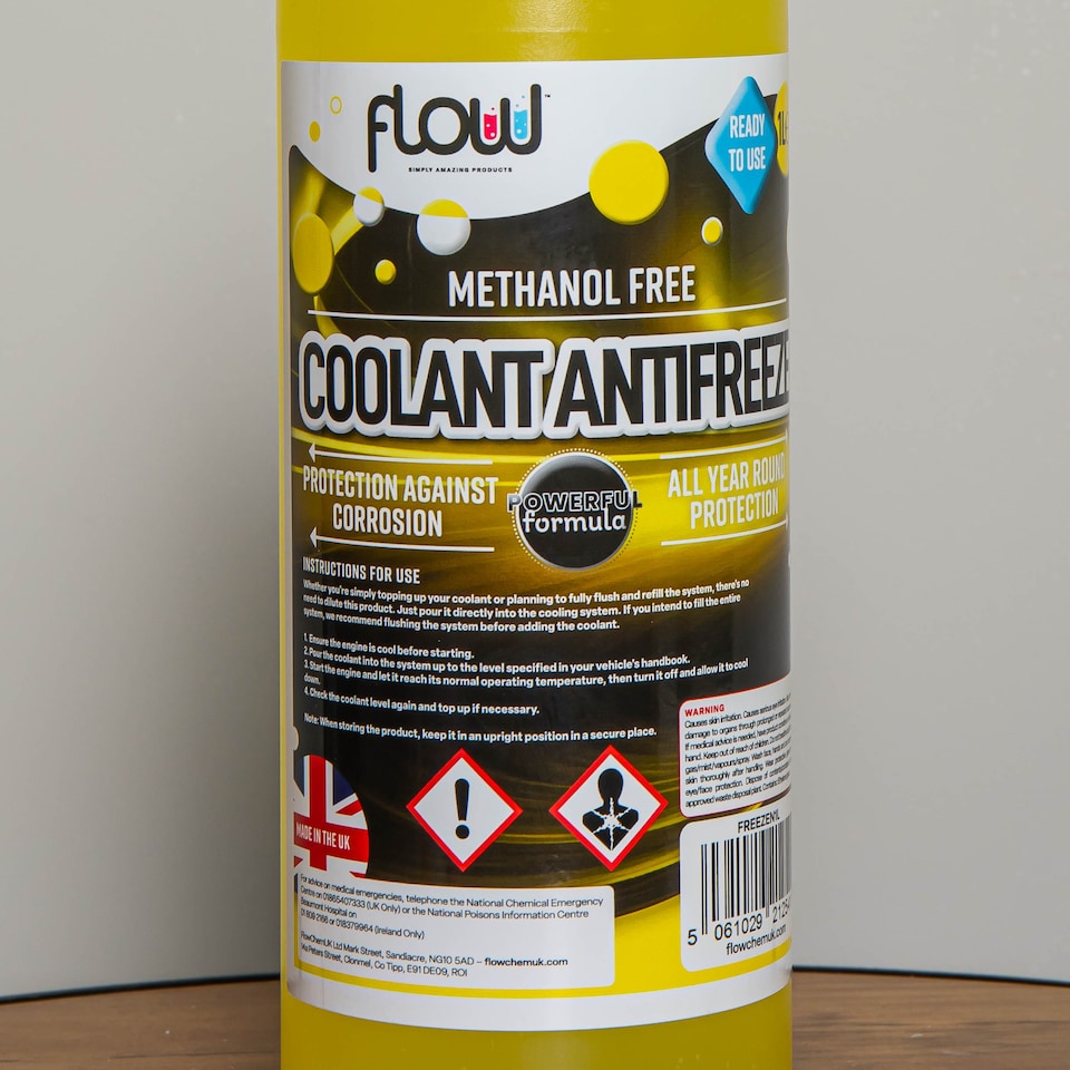image 1 of 1 Litres Car Engine Coolant and AntiFreeze Fluid for All Vehicles