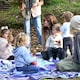 image 2 of Pickle Picnic African Violet XL Picnic Mat