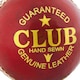 image 3 of Readers Mens Club Leather Cricket Ball - Red - One Size