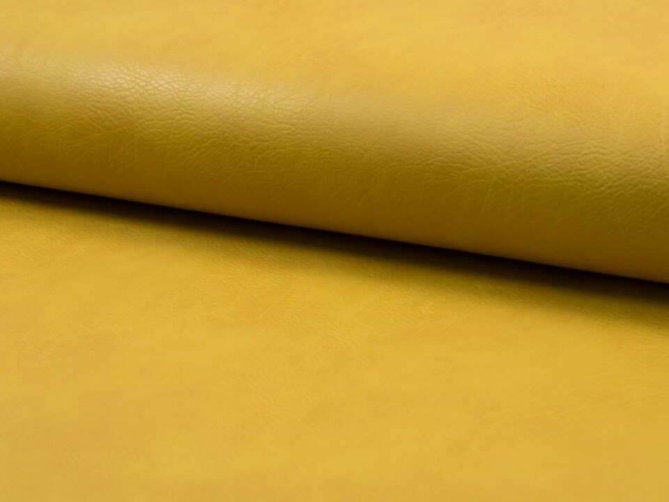 Gold Textured Faux Leather Fabric for Bag Making, Dressmaking, Upholstery, 132cm / 51" Wide - per metre
