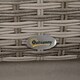 image 8 of Outsunny 8pc Outdoor Patio Furniture Set Weather Wicker Rattan Sofa Chair Grey