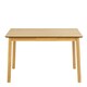 image 2 of Barlow Rectangular Dining Table in Matt Oak