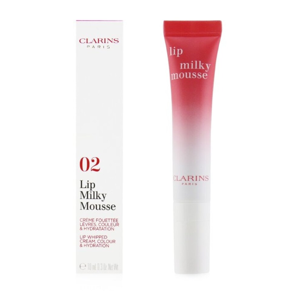 image 1 of Clarins Lip Milky Mousse Cream Colour 02 MIlky Peach N/A