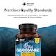 image 5 of Vegan Glucosamine Capsules + Vit C, Turmeric, Ginger 120 Capsules