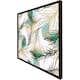 image 3 of Imprints peacock feathers (Picutre Frame) Grey | L