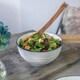 image 4 of Nicola Spring White Farmhouse Serving Bowls - 18cm - Pack of 6 White