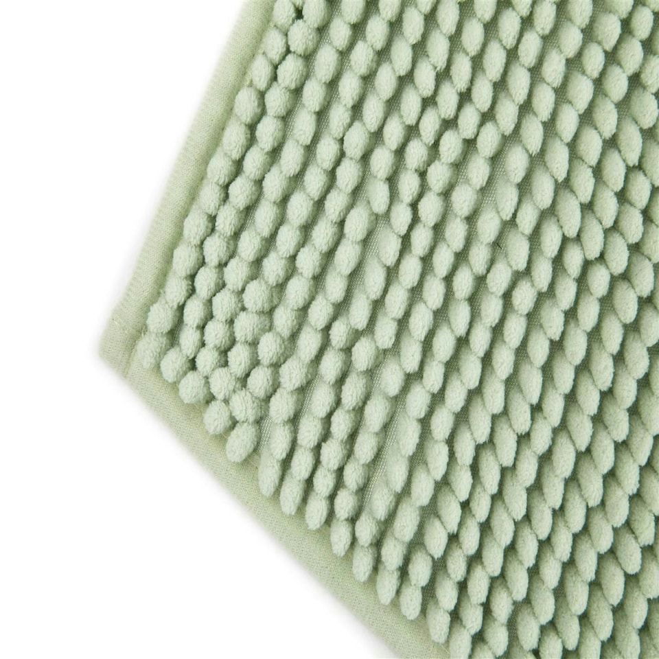 image 1 of Noodle Shower Mat Sage Green 40x60cm
