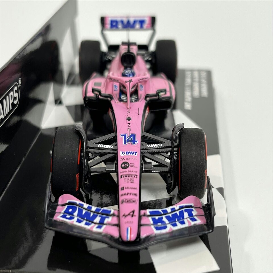 image 1 of F Alonso BWT Alpine F1 Team A522 Bahrain GP 2022 1:43 Minichamps 417220114