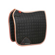 Weatherbeeta Therapy-Tec Horse Dressage Saddlepad - Black/Silver/Red - Pony