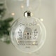 image 5 of Personalised Home Glass Bauble