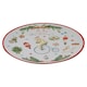 image 8 of 6 Pcs Christmas Charger Plates With Coloured Rim Festive Designs Placemats 33cm