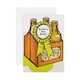 image 1 of Hallmark Mini Father's Day Card - Beer Crate Design