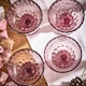 image 5 of Set of 6 Vintage Pink Glass Trifle Bowl Christmas Dessert Bowls Wedding Decorations Ideas H10 x Dia12cm | Pink | Pink | Medium | 6