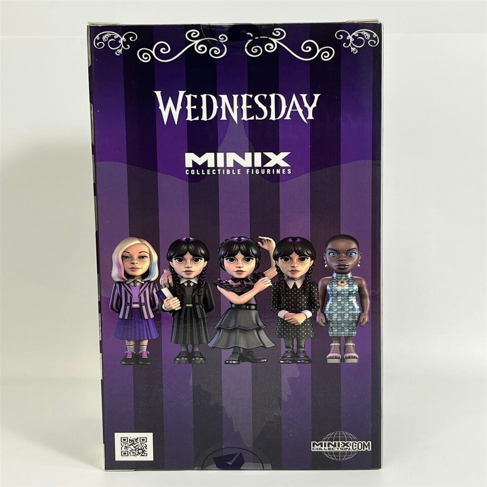 image 1 of Wednesday Addams in Ball Dress 12 cm Collectible Figure Minix 13487