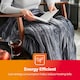image 9 of GEEPAS Electric Blanket 130 x 180 cm - Grey Grey
