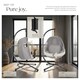image 7 of Hanging Egg Chair Anika - with frame and extra thick seat cushion | Grey | light grey | One Size | 1