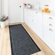 image 1 of kukoon 3ft - 39ft Long Dark Grey Hallway Runner Rug Stair Carpet Mat 60cm x 183cm