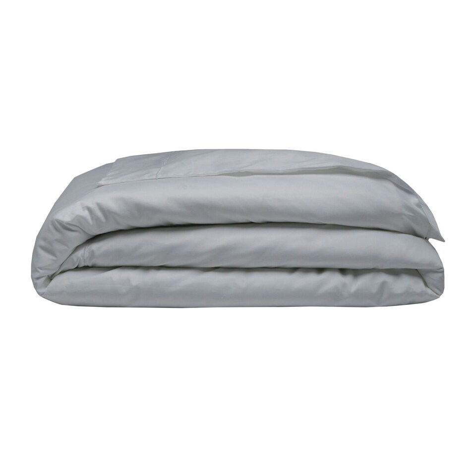 Belledorm Sateen Duvet Cover - Platinum Grey - Superking