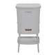 image 1 of Living and Home 30L 2-Tier Dry Wet Separation Trash Bin | Grey