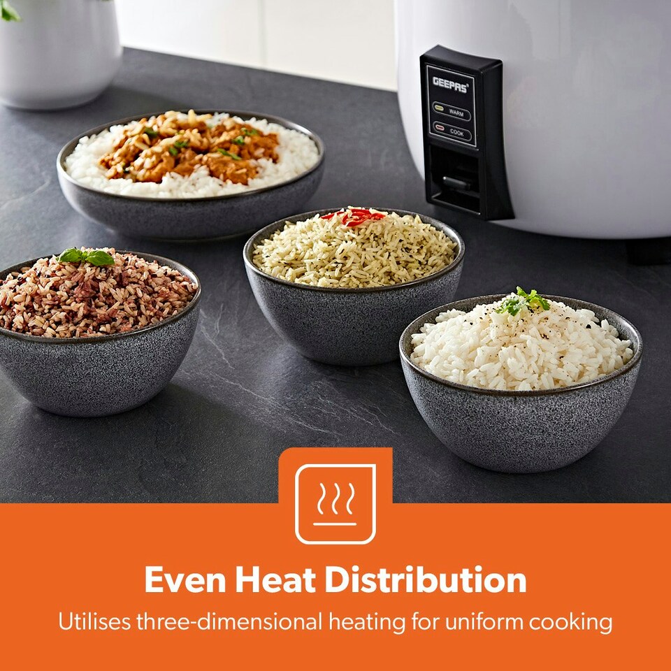 image 1 of GEEPAS Commercial Rice Cooker 4.2L, 1600W