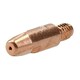 image 2 of 1 shroud & 10 x 0.8mm Round Contact Tips MIG Welding Binzel Style Torch MB15