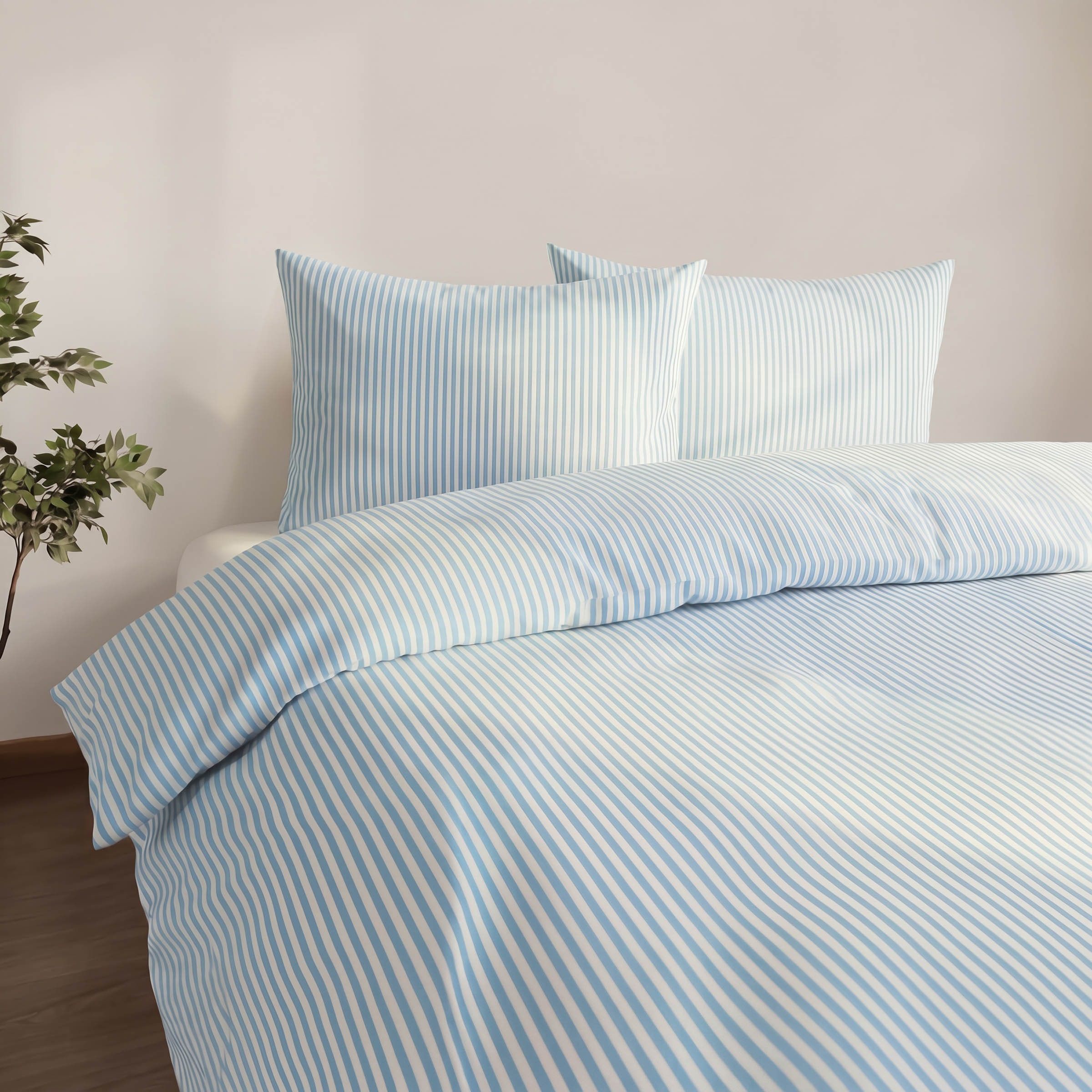 Martex Studio Edition Blue Pinstripe Duvet Cover Set - Superking