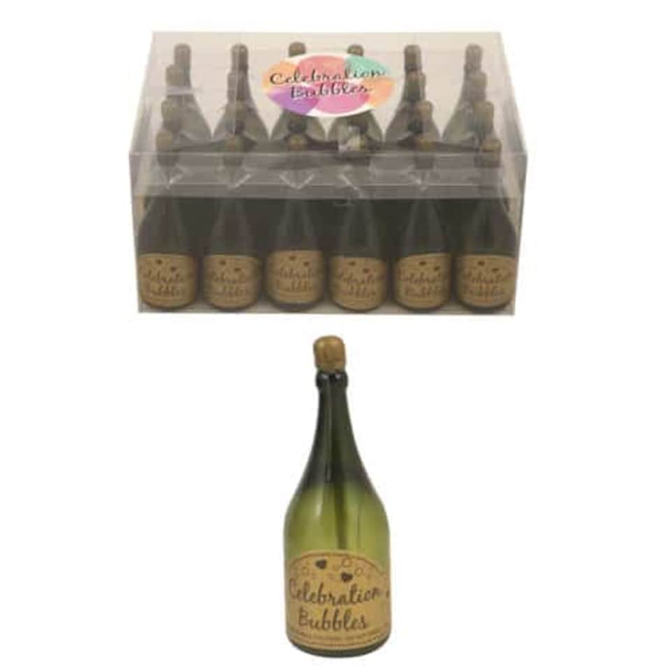 Champagne Bottle Bubble - 32ml - Pack of 24