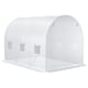 image 6 of Outsunny 3 x 2 x 2m Replacement Greenhouse Cover w/ Windows, White | White | White | 300L x 200W x 200H cm