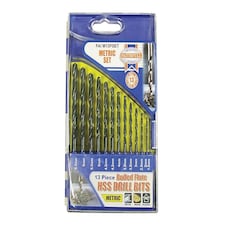 Faithfull Hss Drill Bit Set Of 13 1.5 - 6.5Mm